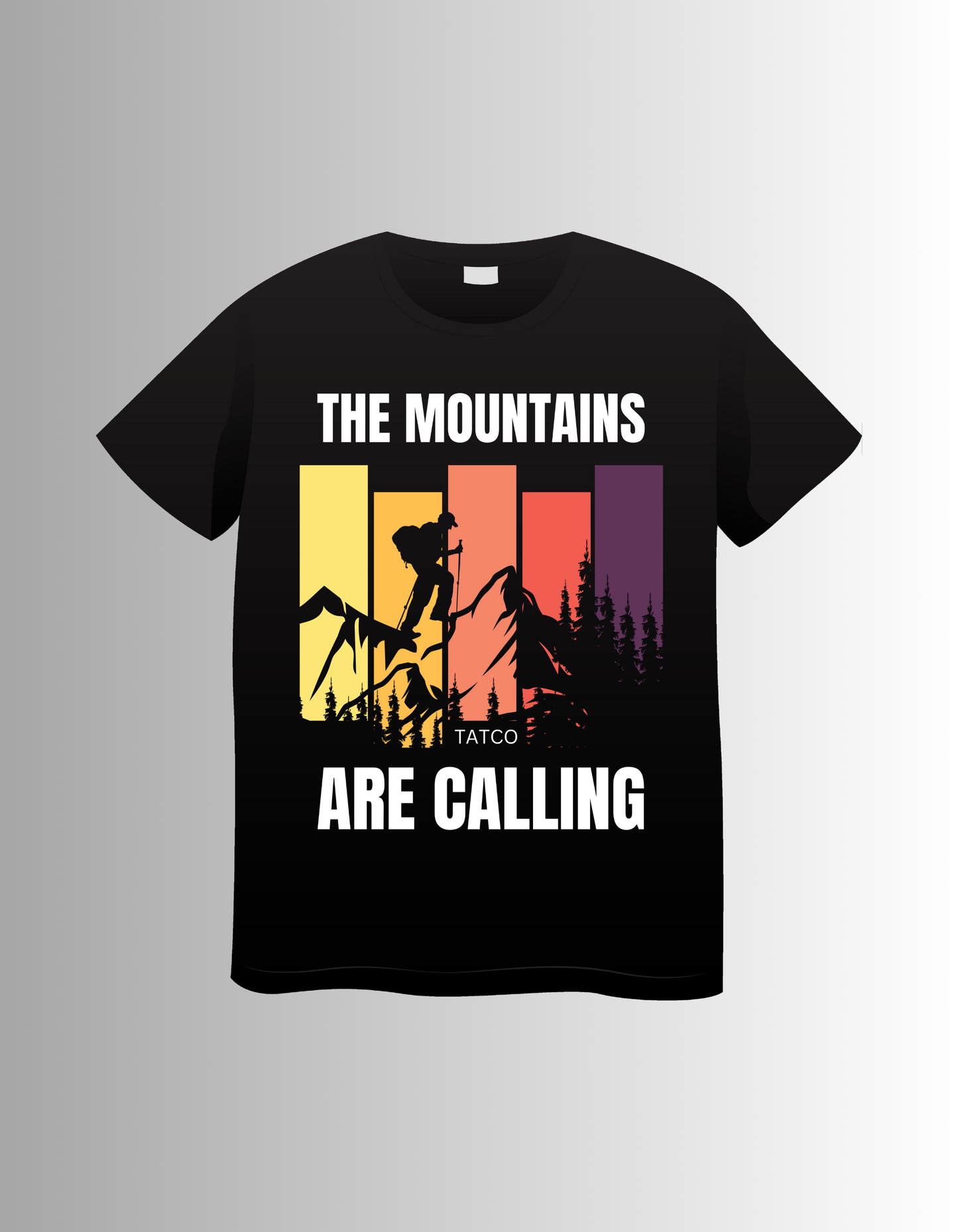 The Mountains Are Calling – Adventure Graphic T-Shirt