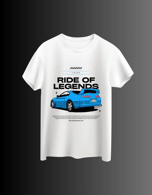 Own the Road with the "Ride of Legends" Graphic Tee