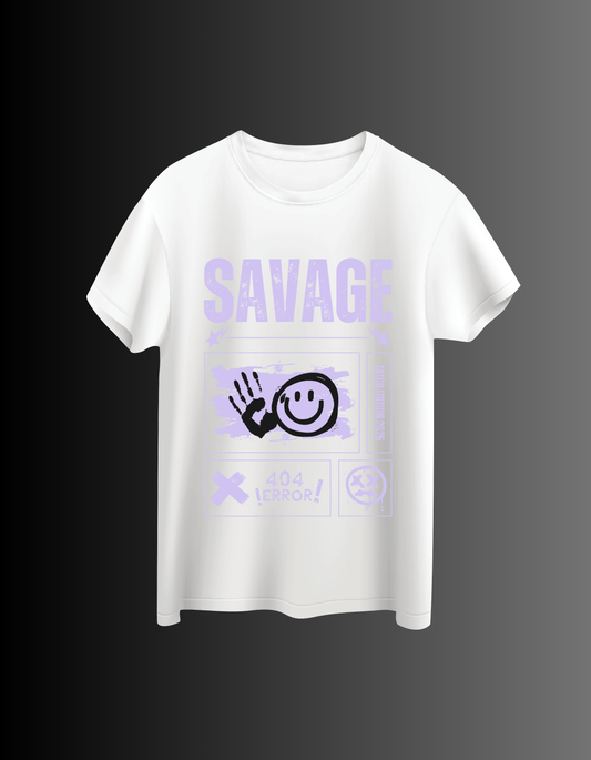 Dominate the Streets in the "Savage" Graphic Tee